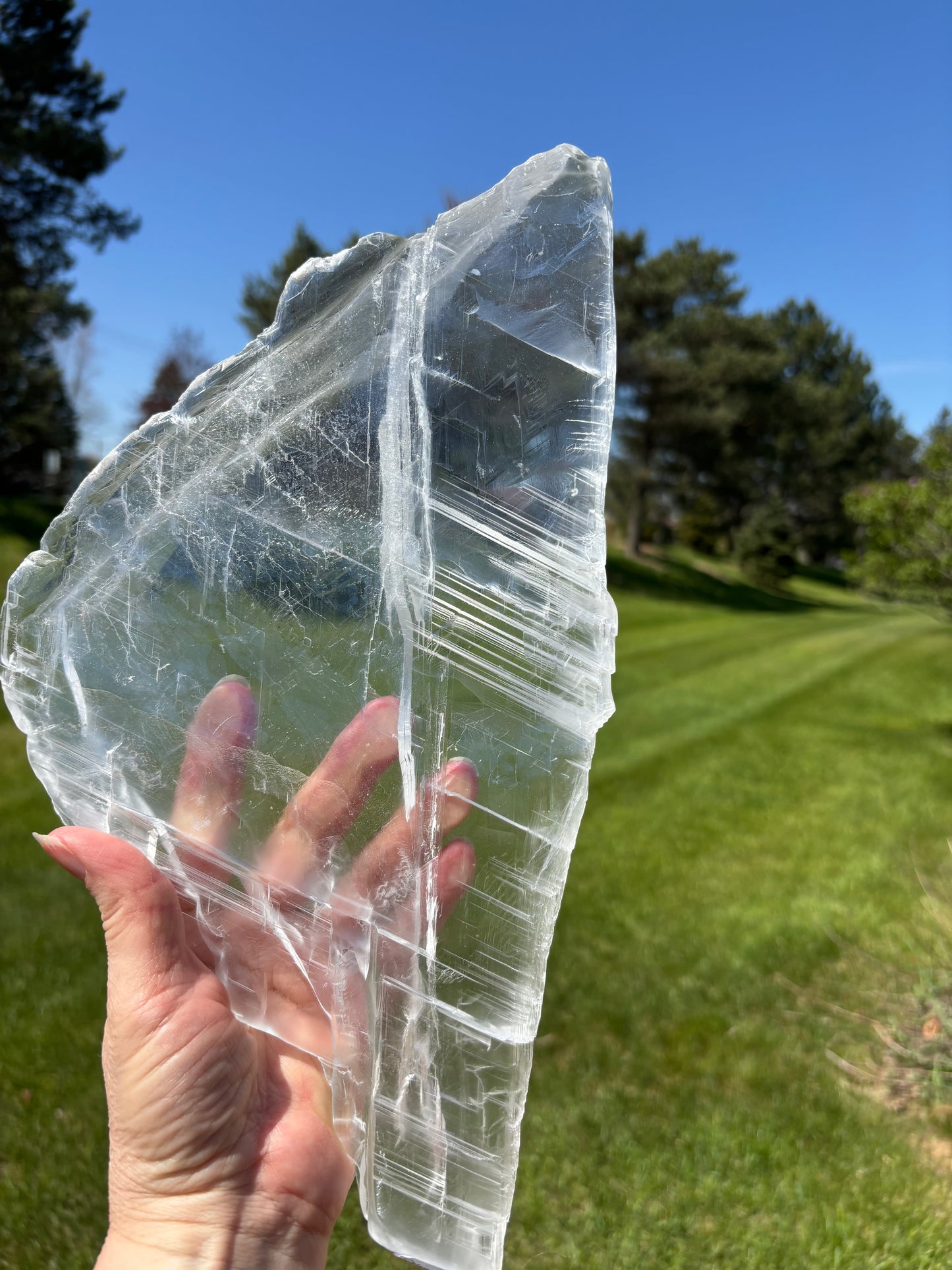 Selenite Charging Plate