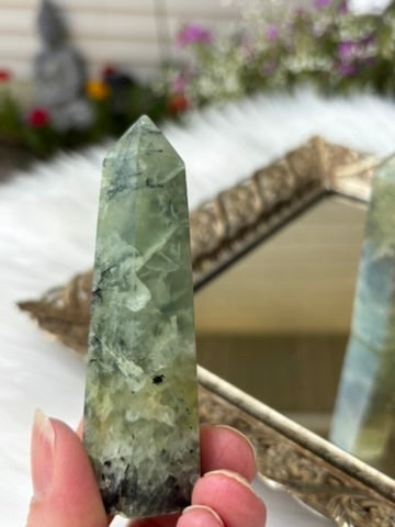 Prehnite tower