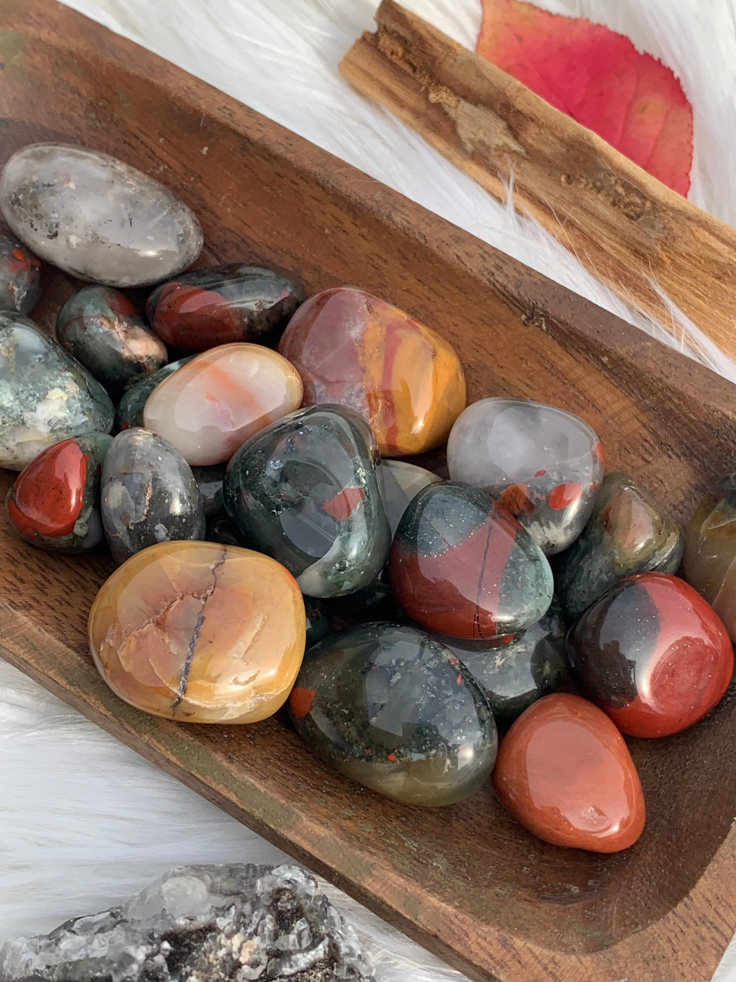 Bloodstone tumble