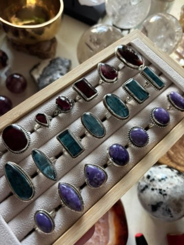 Charoite Ring size 7