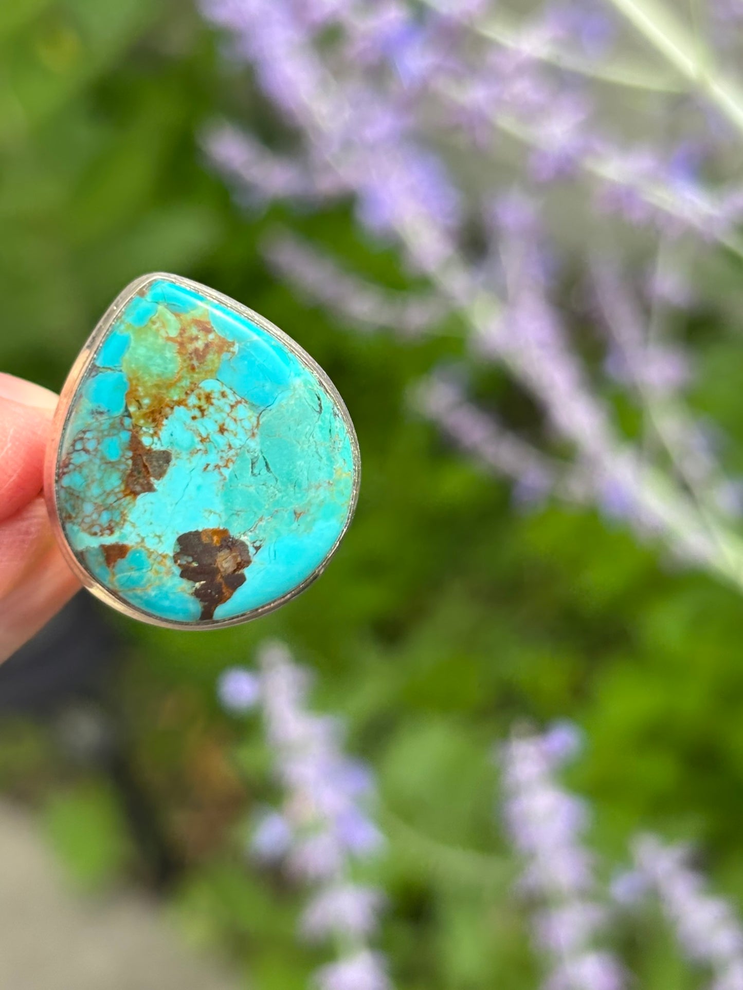 Turquoise Ring size 9.5