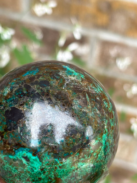 Chrysocolla Sphere