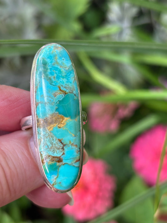 Turquoise Ring size 9