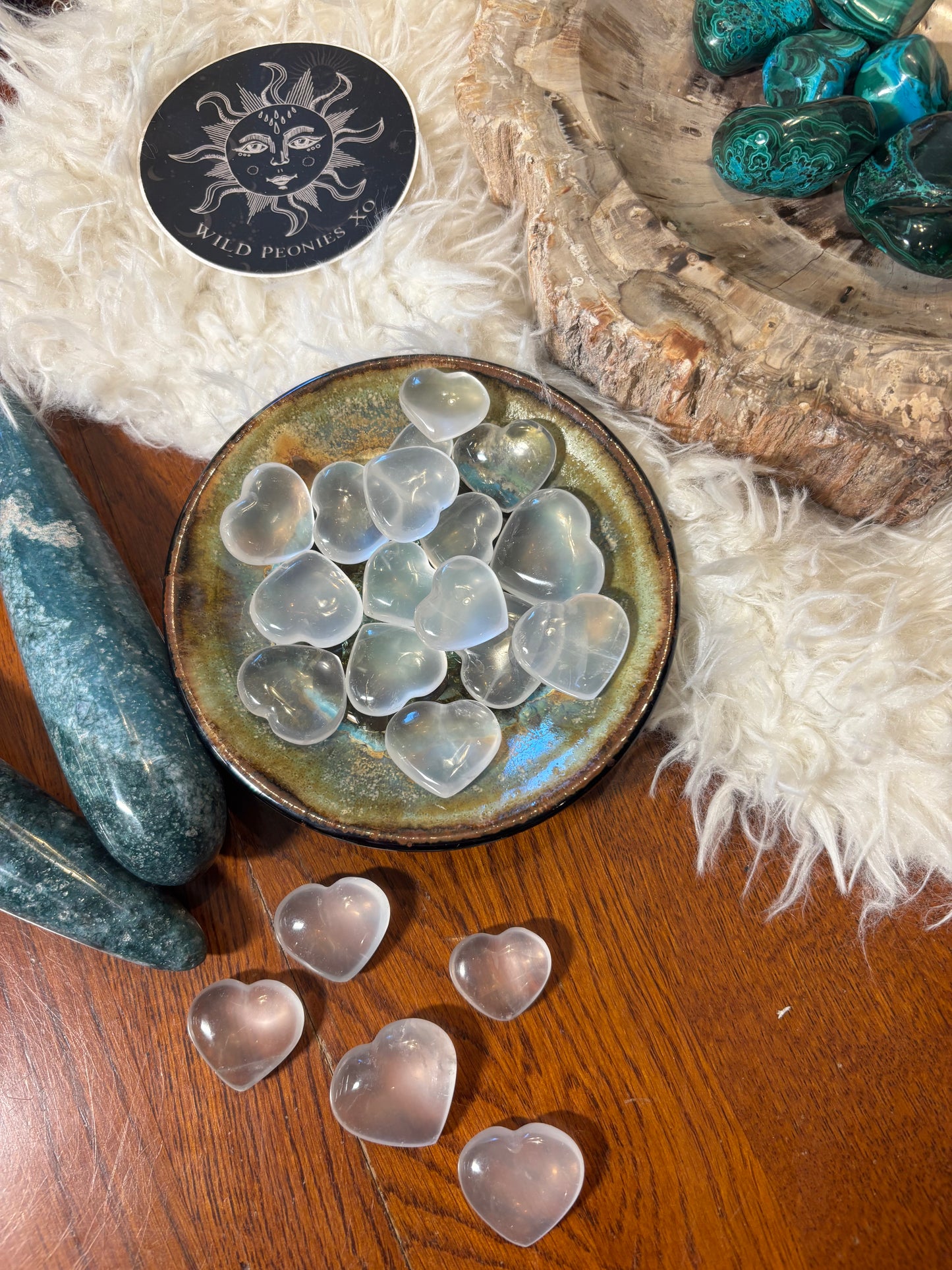 Girasol Quartz - Heart