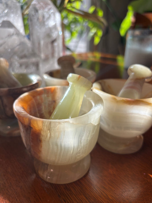 Green Onyx | Mortar and Pestle