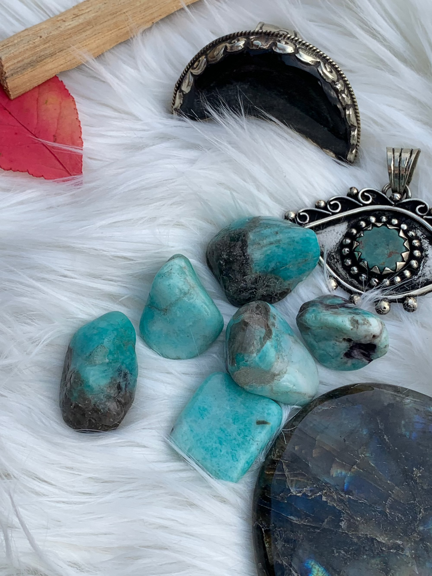 Amazonite - tumbles