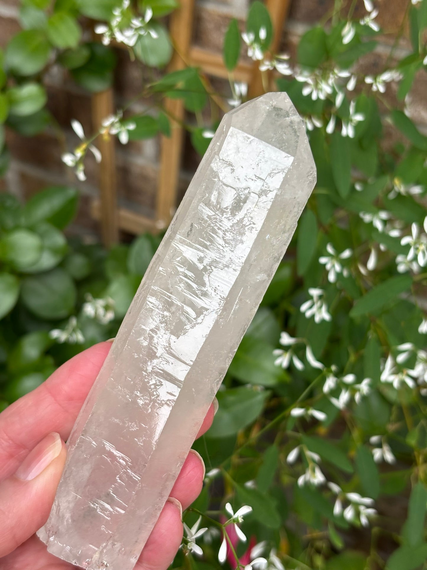 Lemurian Quartz Point - Rainbows
