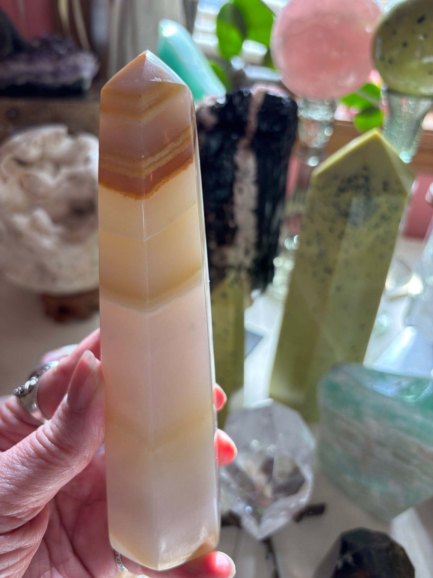 Watermelon Calcite - Generator - Pakistan
