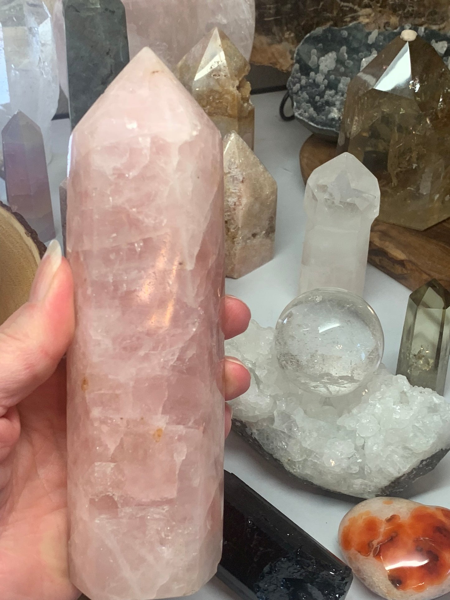 Rose Quartz Generator - Madagascar