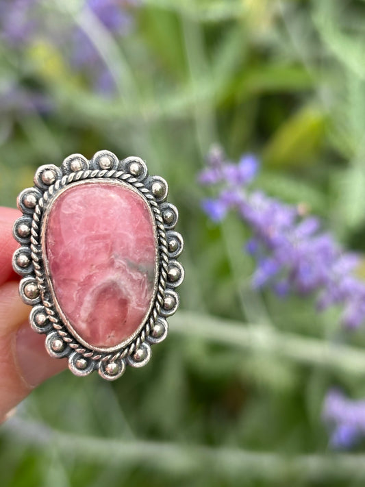 Rhodocrosite Ring size 5