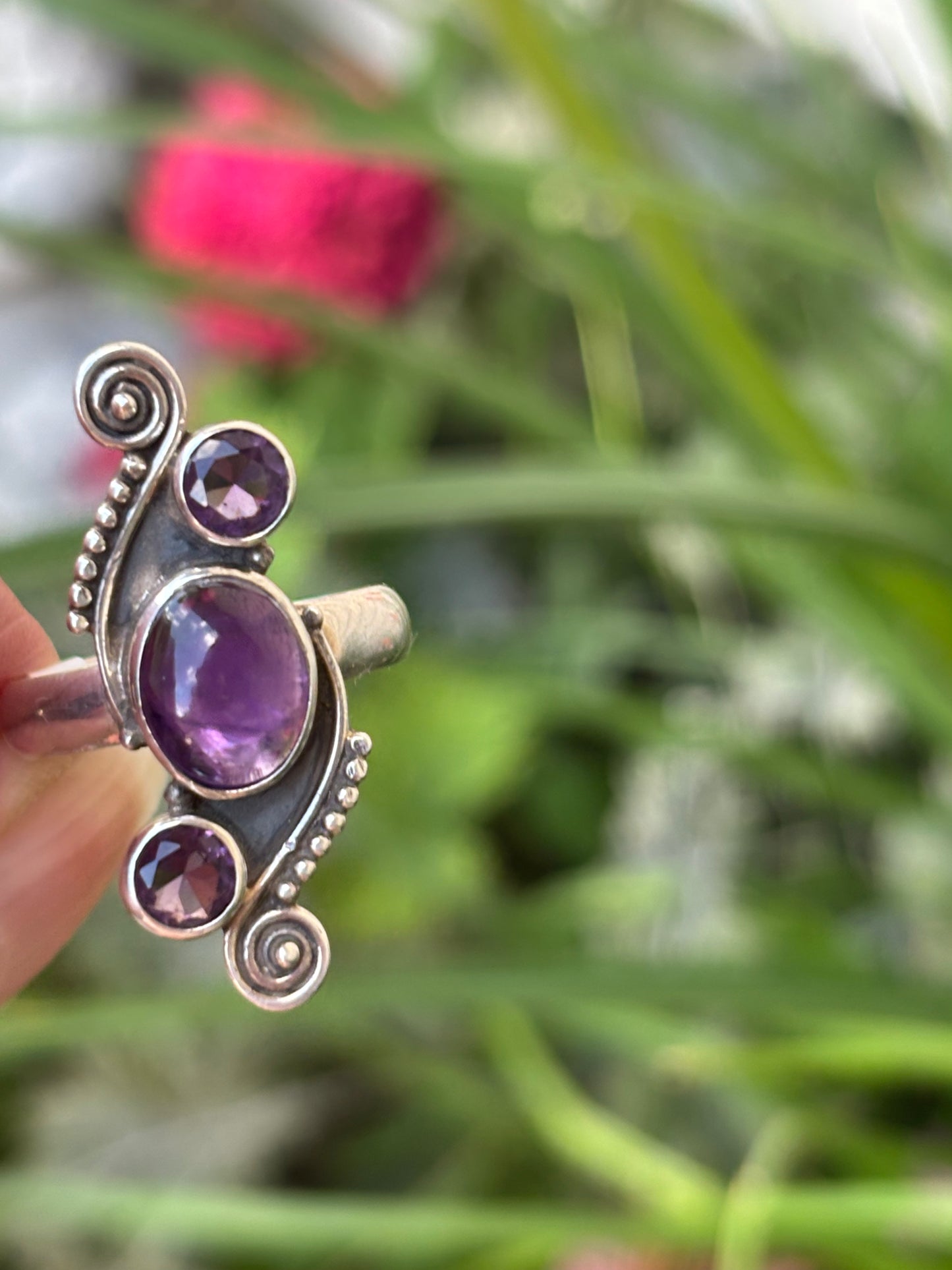 Amethyst Ring size 8