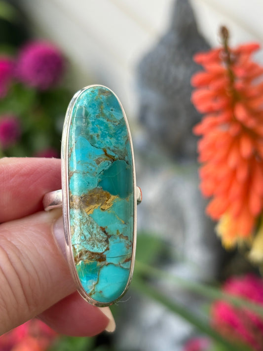 Turquoise Ring size 9