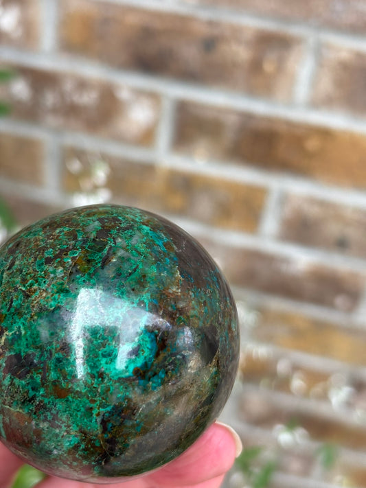 Chrysocolla Sphere