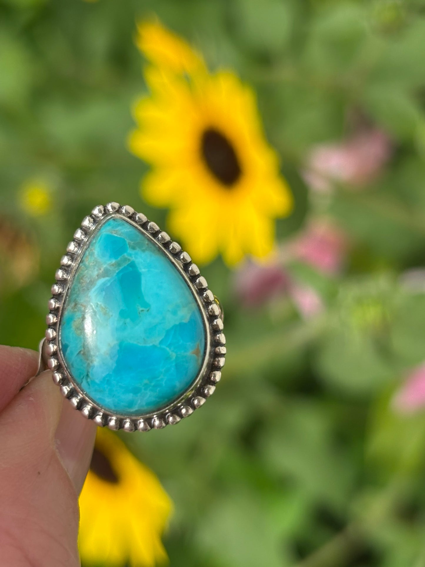 Turquoise Ring size 7.5
