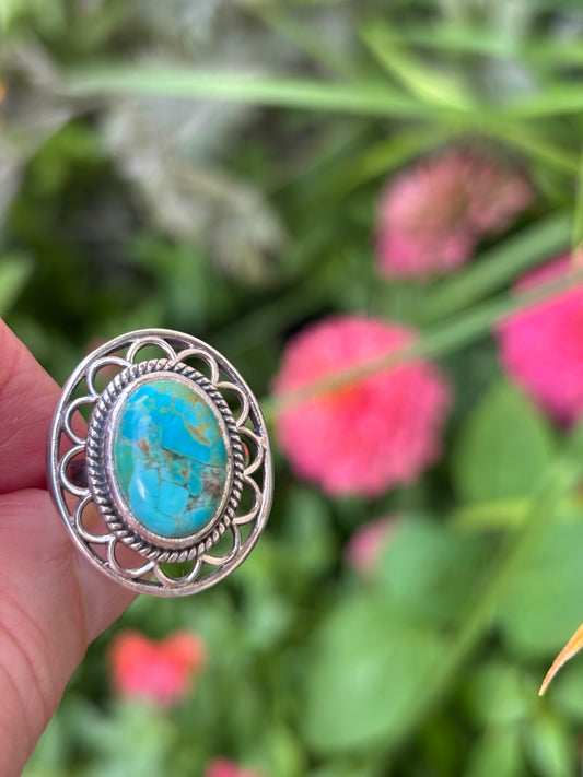 Turquoise Ring size 7.5