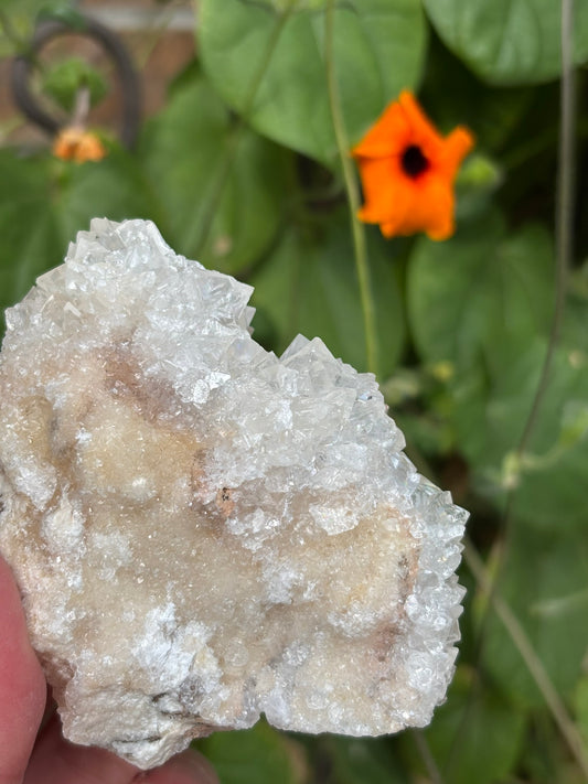 UV Druzy Calcite Cluster - Indonesia