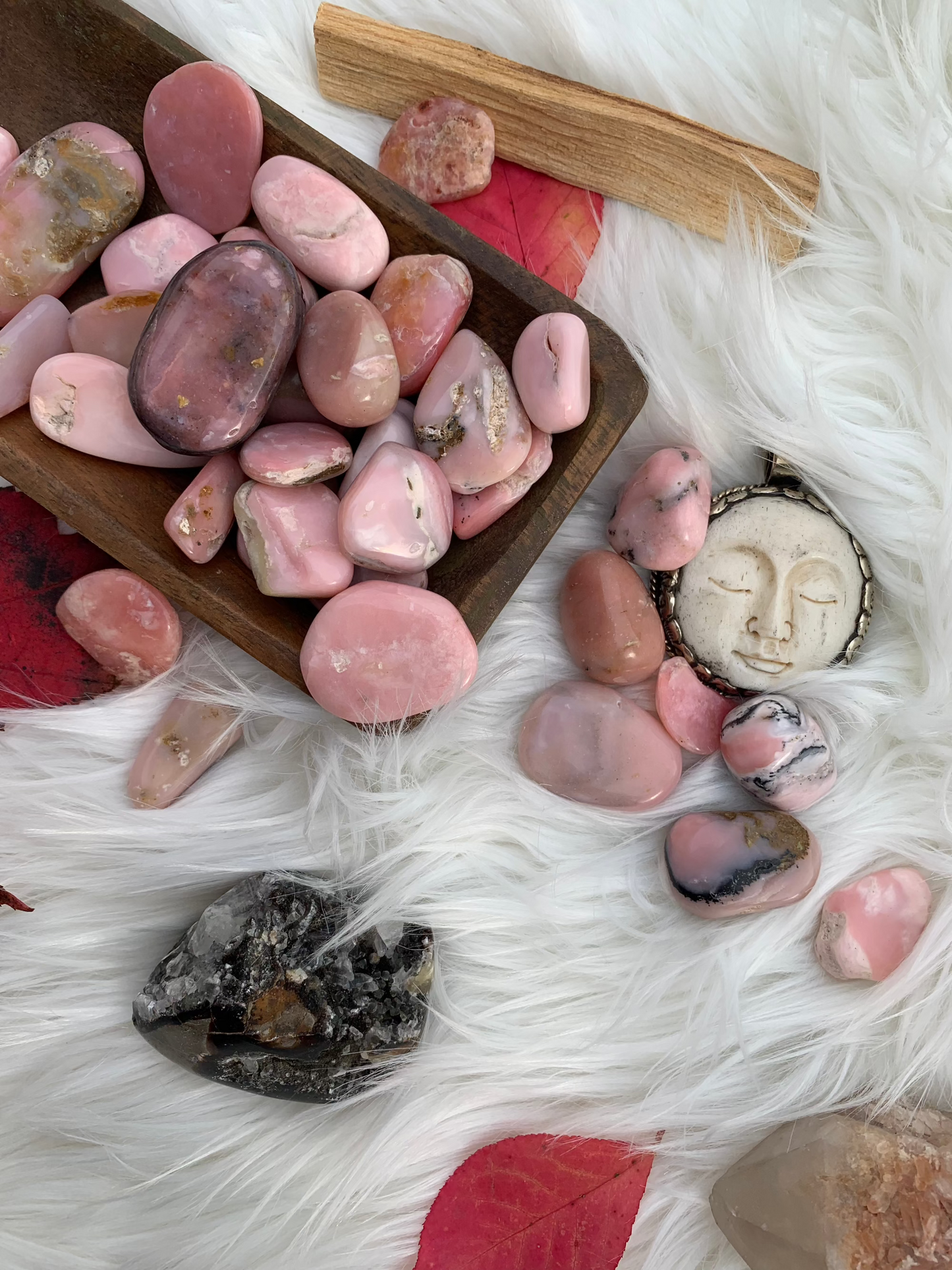 Pink Opal - Tumble - Peru