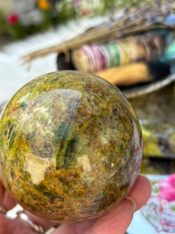 Green Opal sphere