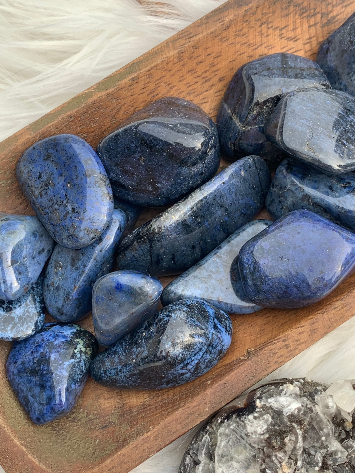 Dumortierite - tumble bundle