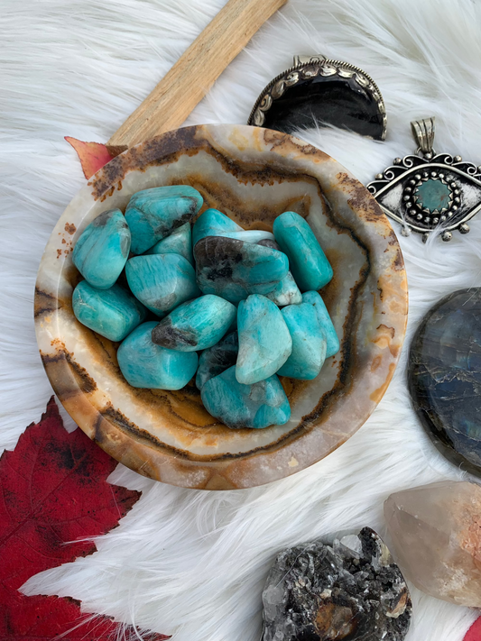 Amazonite - tumbles
