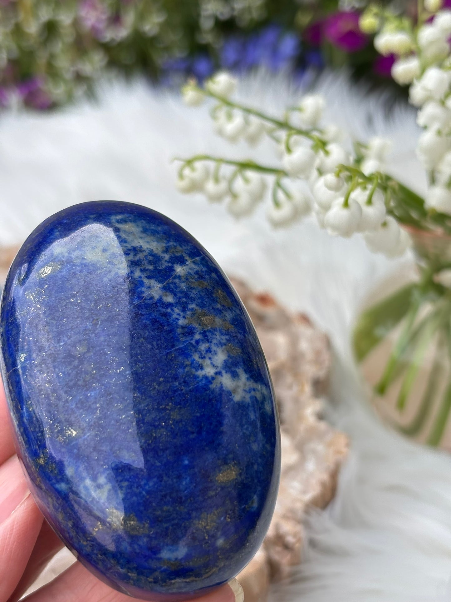 Lapis Lazuli - Palm Stone
