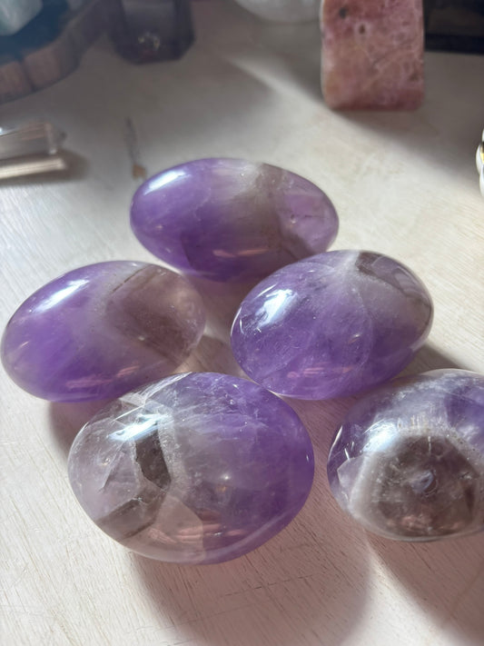 Dream Amethyst - Palm Stone | Madagascar