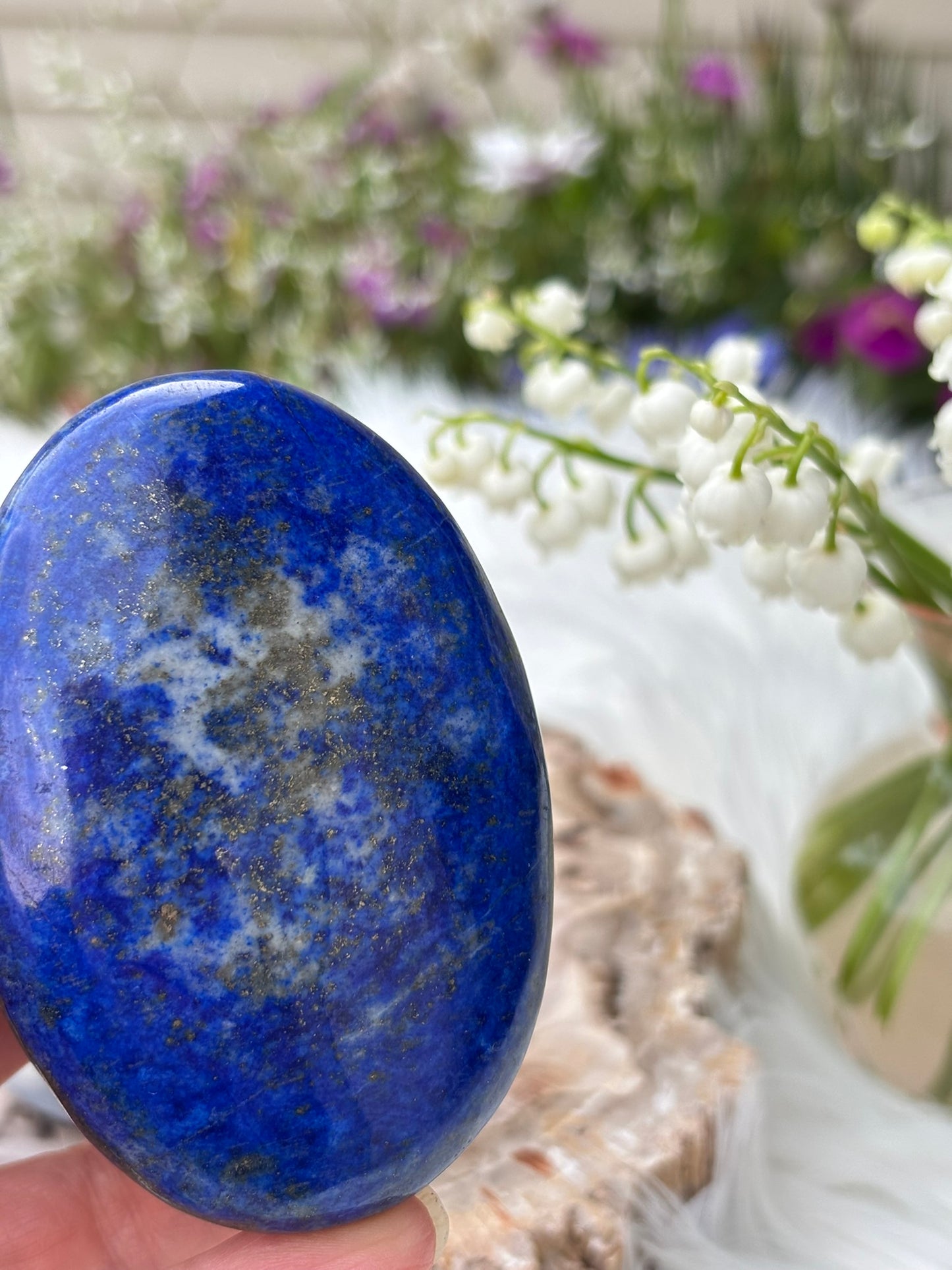 Lapis Lazuli - Palm Stone