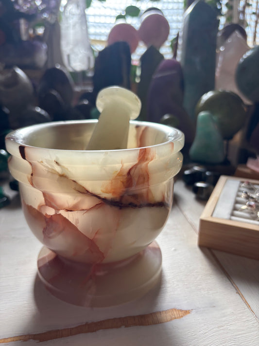 Green Onyx | Mortar and Pestle