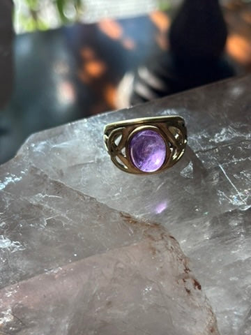Amethyst Ring size 8