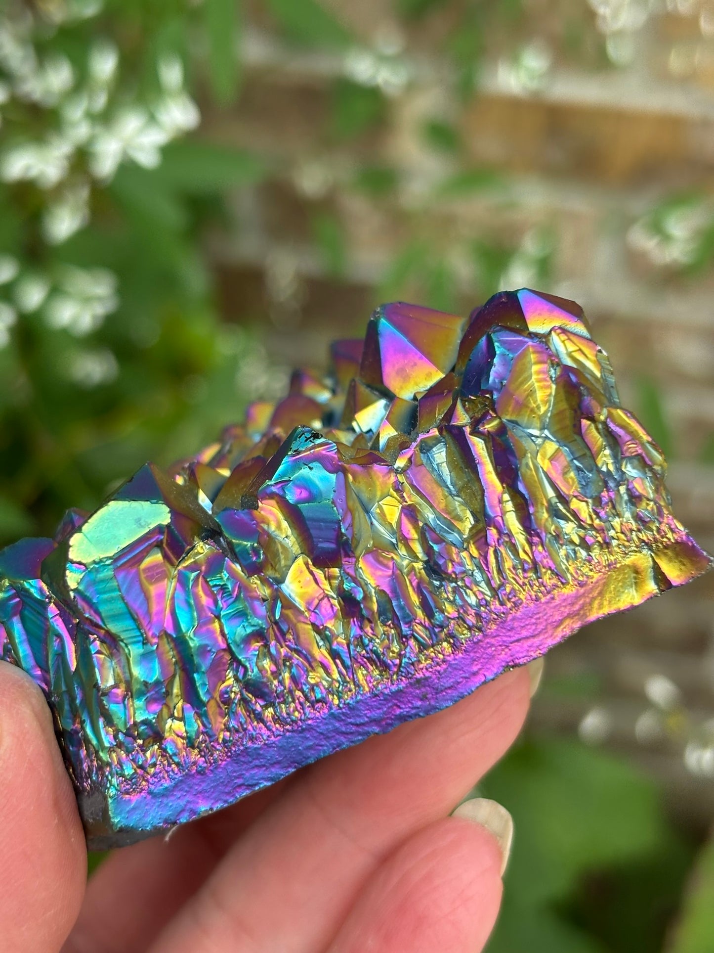 Aura Quartz Cluster