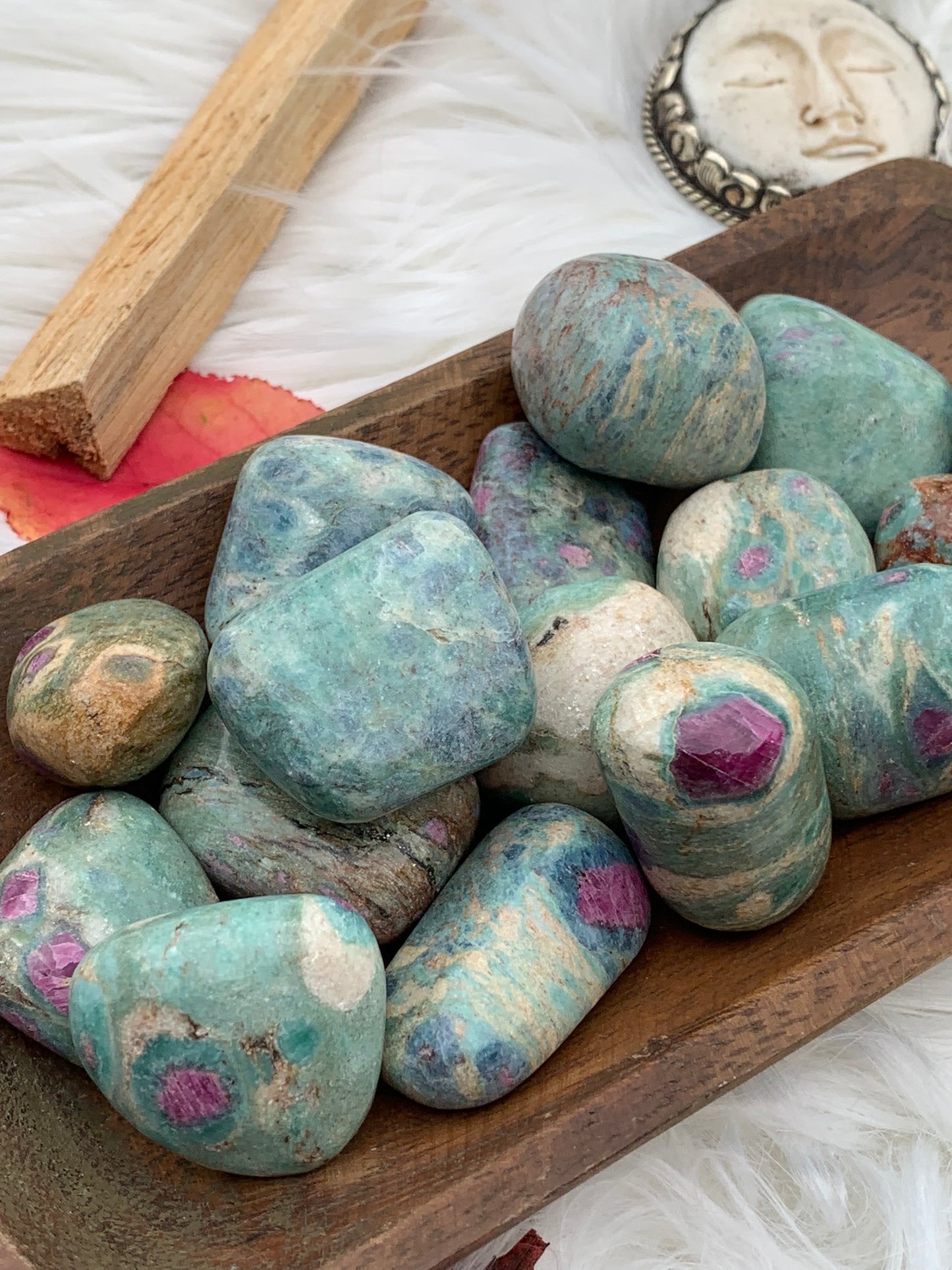 Ruby Fuchsite - Tumble