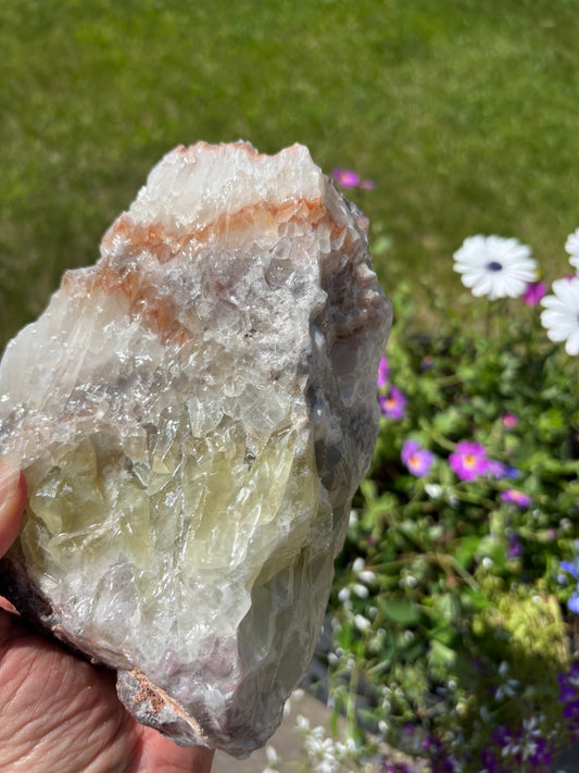 Green Calcite natural - Mexico