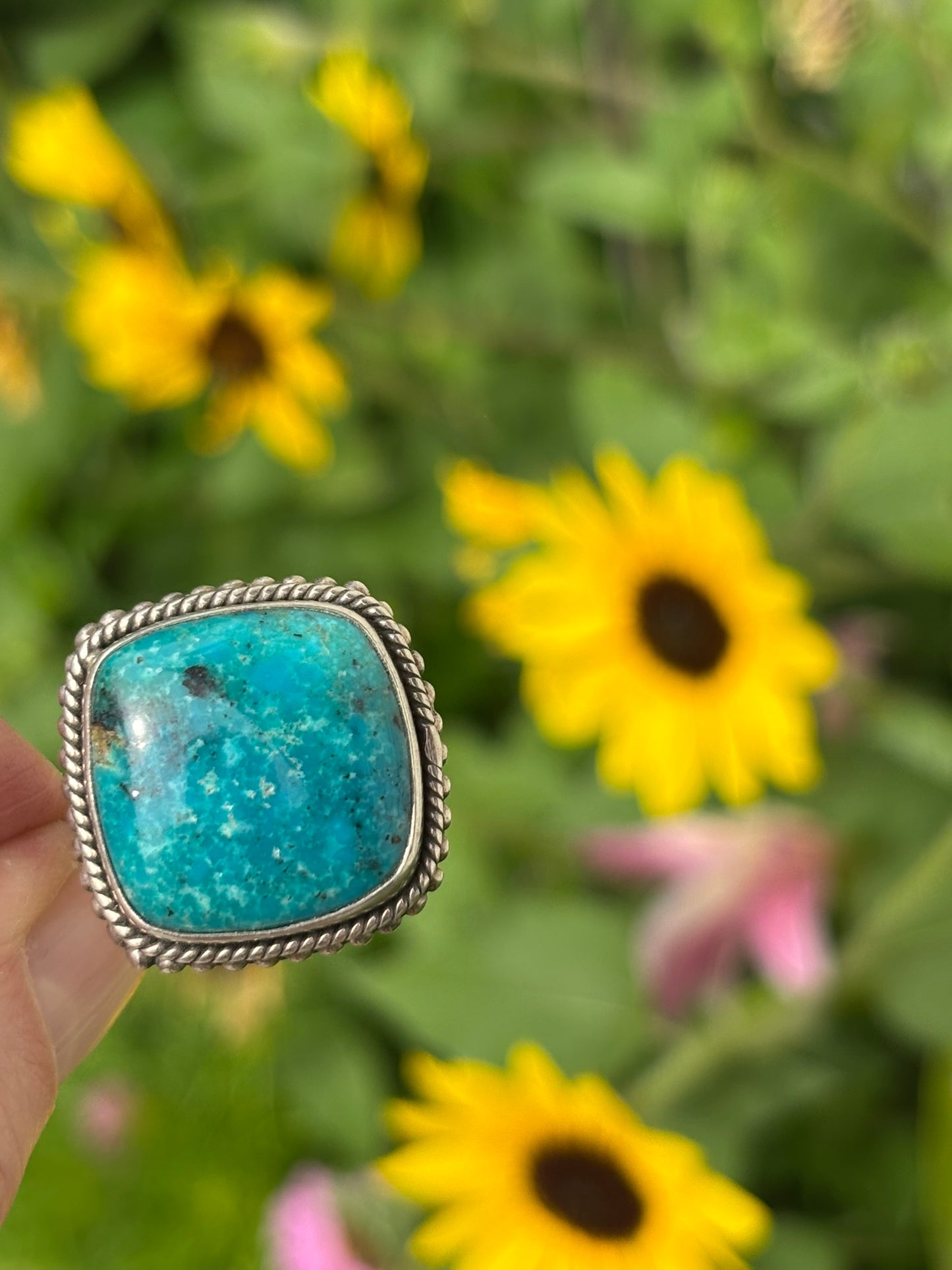 Turquoise Ring size 10