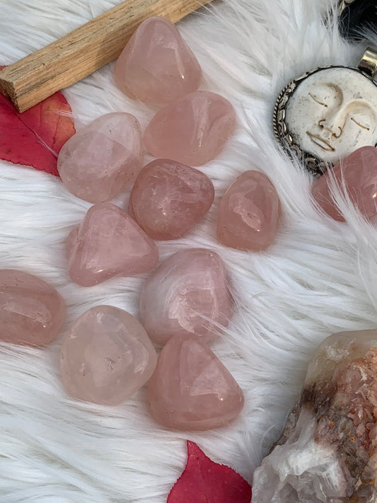 XL Rose Quartz - Tumble | Brazil