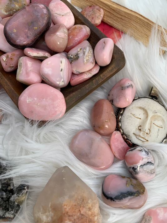 Pink Opal - Tumble - Peru
