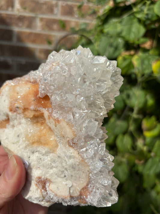 UV Druzy Calcite Cluster - Indonesia