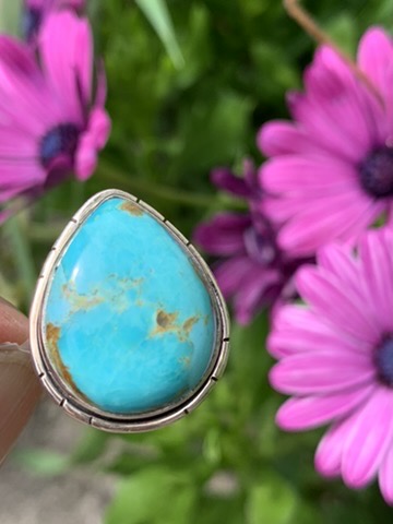 Turquoise Ring size 6
