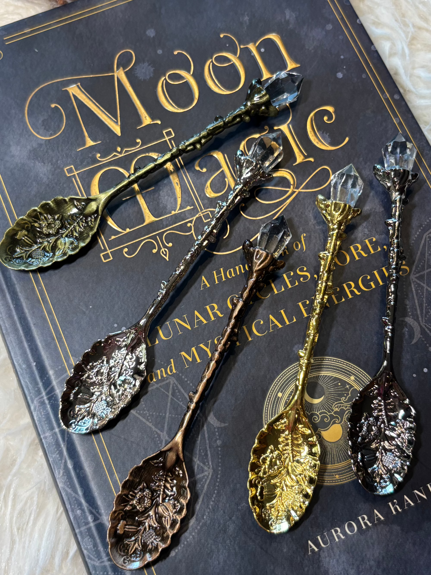 Magic "Crystal" Tea Spoons