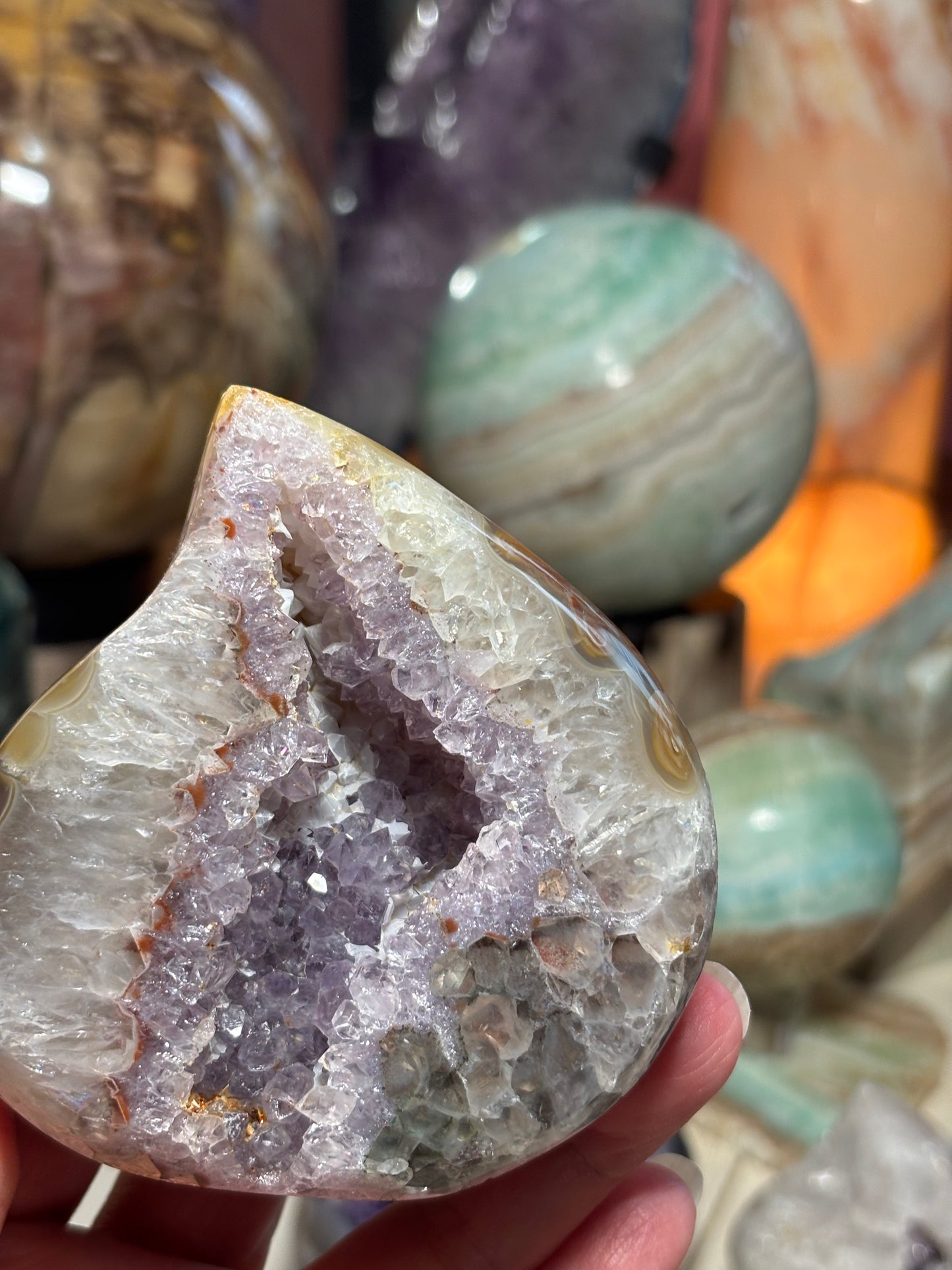 Druzy Amethyst Flame | Brazil