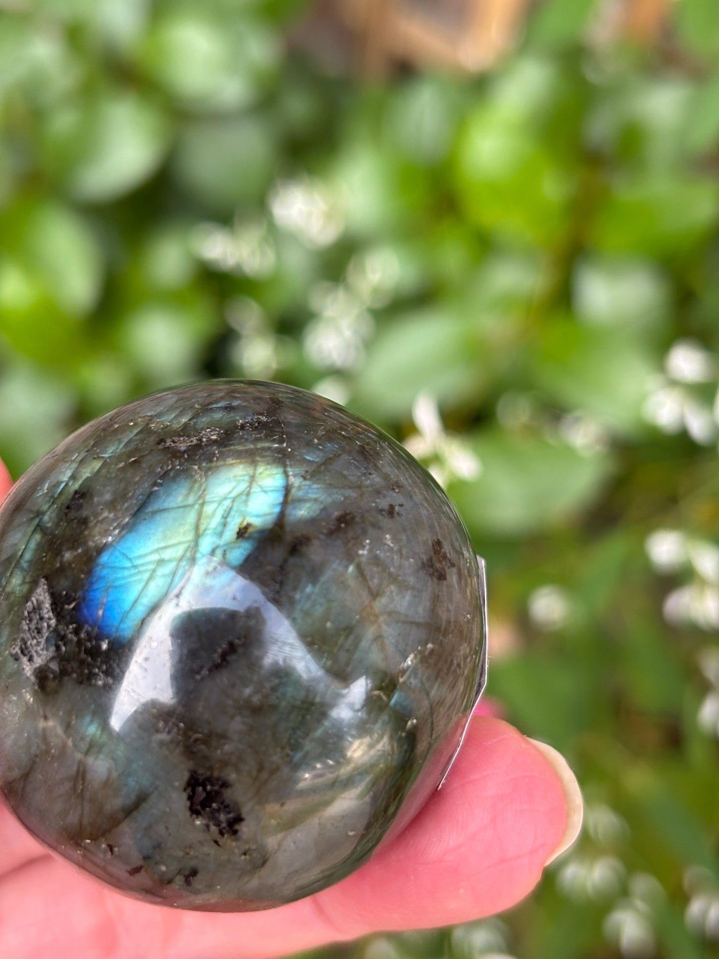 Labradorite sphere - Madagascar