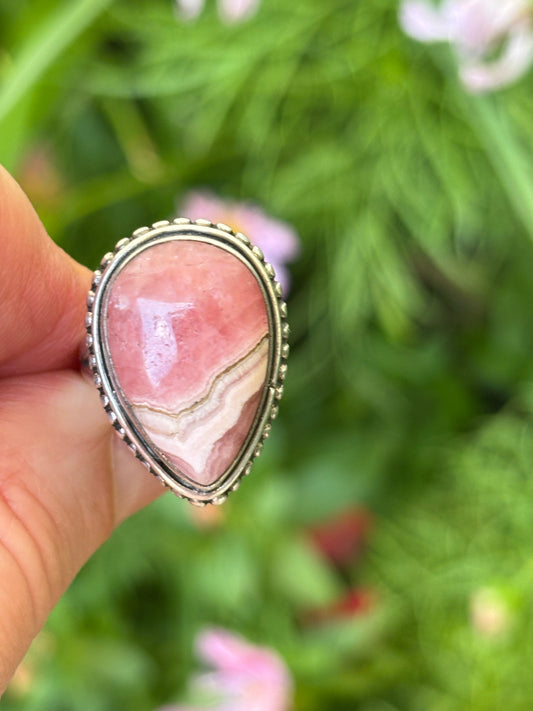 Rhodocrosite Ring size 5