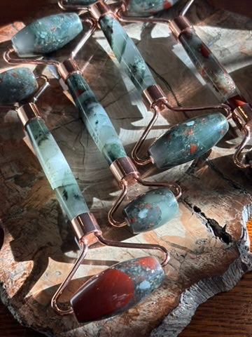 Bloodstone Crystal Facial Roller