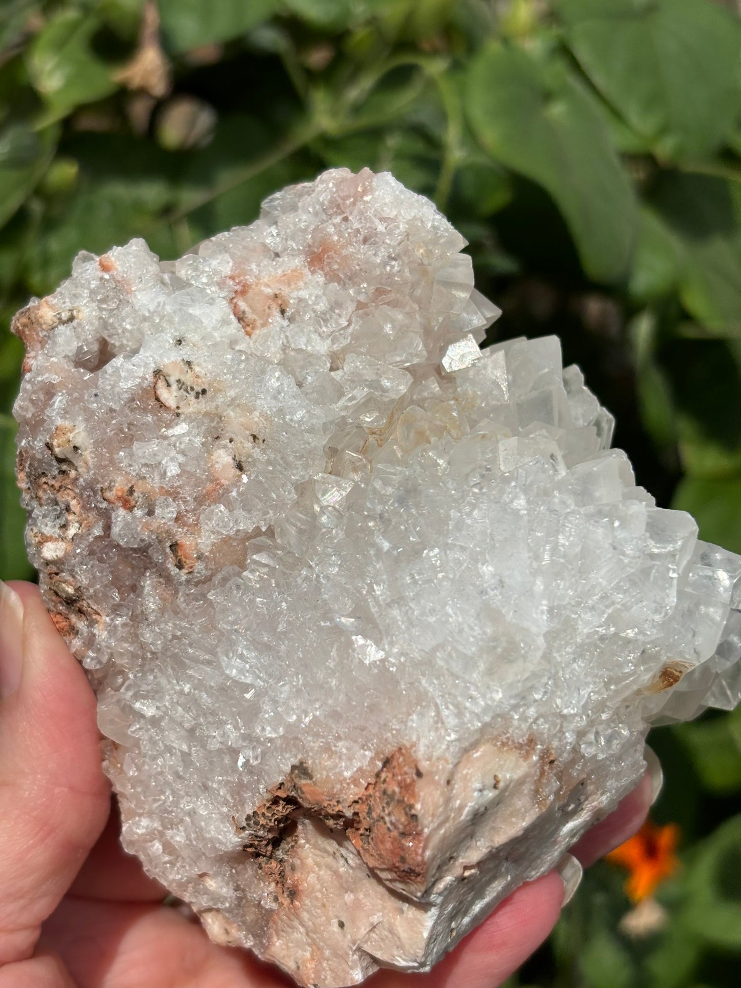 UV Druzy Calcite Cluster - Indonesia