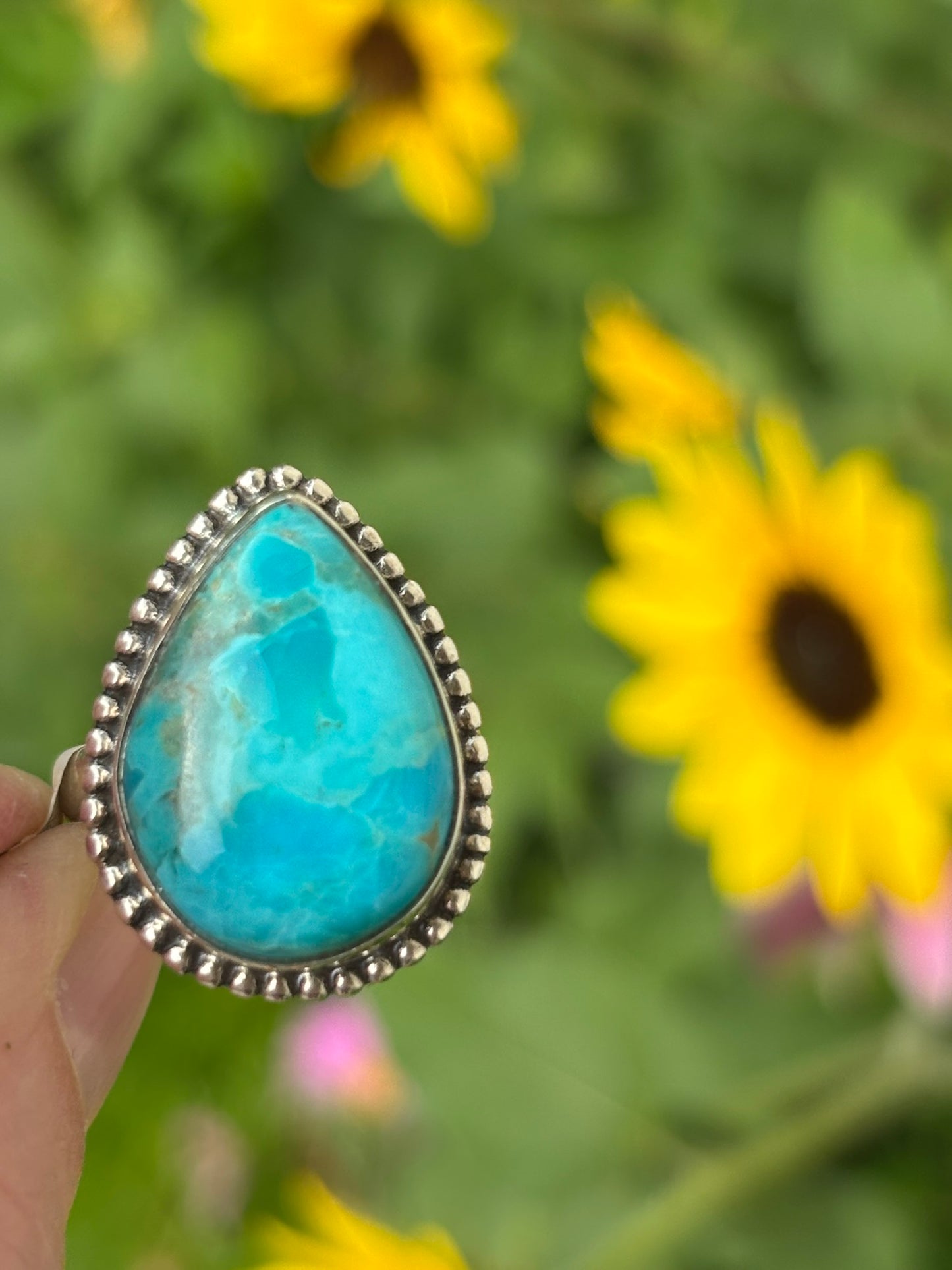 Turquoise Ring size 7.5