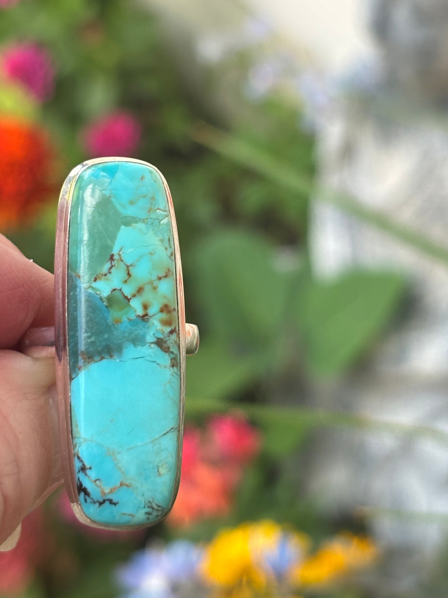 Turquoise Ring size 8