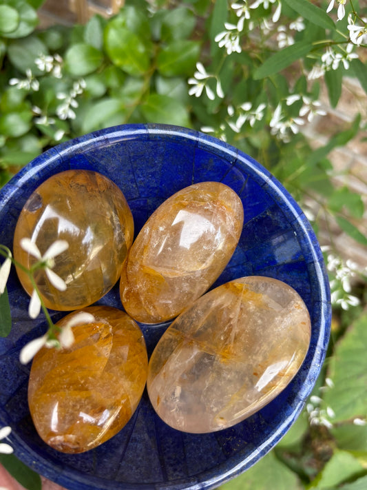 Golden Healer - Palm Stone