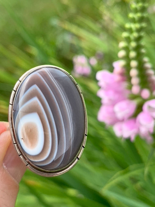 Agate Ring size 10