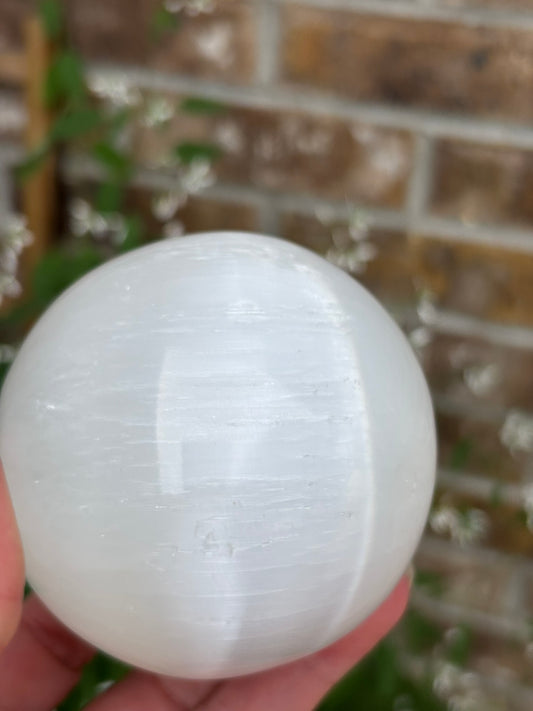 Selenite Sphere