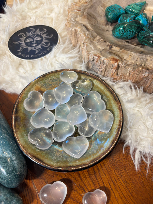 Girasol Quartz - Heart