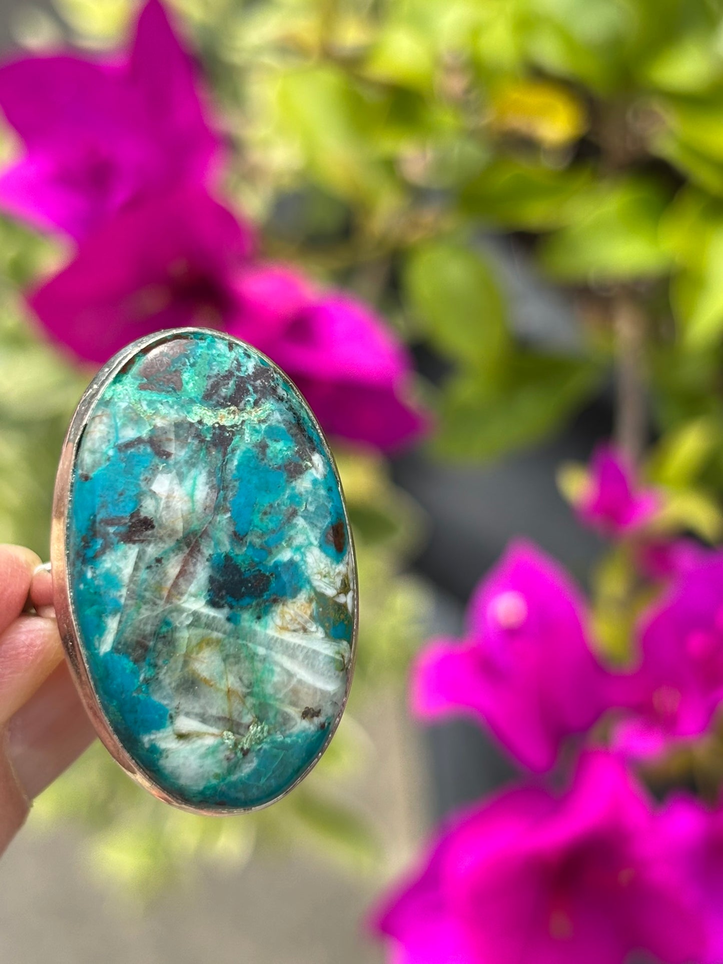 Chrysocolla Ring size 9.5